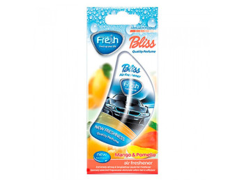 Освіжувач повітря рідкий Fresh Way "BLISS Cars" Mango and Pomelo 8мл