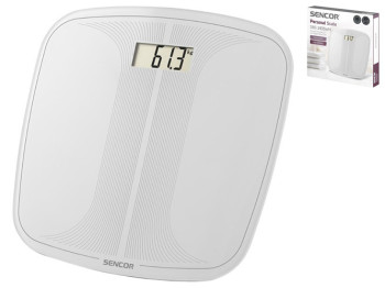 Весы напольные Sencor SBS 2405WH, 8590669338382