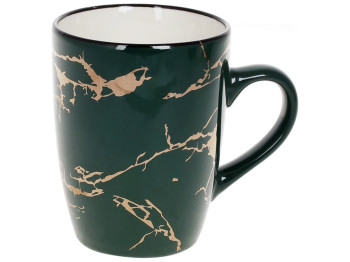 Кухоль порцеляновий Green Marble, 360мл