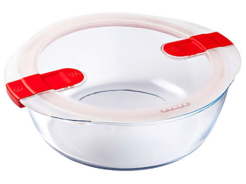 Форма для запекания Pyrex Cook&Heat, 26х23х8см, с крышкой, 3426470279659