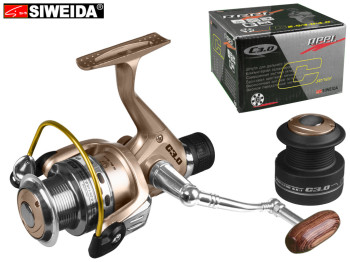 Котушка Siweida "Reel С3,0" 5+1bb металева шпуля з додатковою пластиковою шпулею