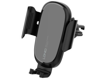Автотримач LDNIO MW21 15W Wireless charger, Чорний