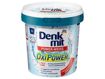 Пятновыводитель кислородный Denkmit OXI Power для белых вещей, 750г