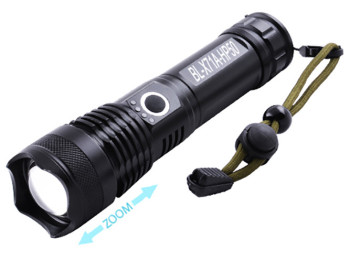 Фонарь Police X71A-HP50, 1x18650/3xAAA, индикация заряда, zoom, ЗУ micro USB, Box (X71A-HP50)
