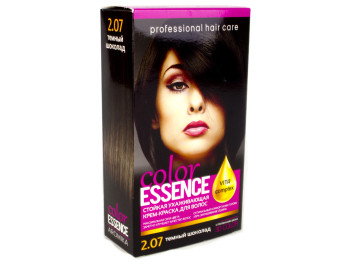 Крем-краска для волос "Color Essence" с окислителем, тон 2.07 Темный шоколад