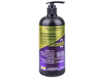 Маска-бальзам восстан.  Alliance Professional "ARGAN expert 7в1" для крашеных и мелир. волос 490мл