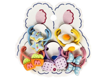 Набір резинок для волосся (ціна за 10шт у наборі)