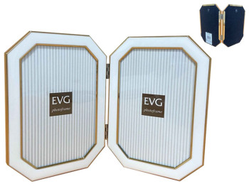 Фоторамка EVG Onix, 2-10x15см, біла, 6900068846241