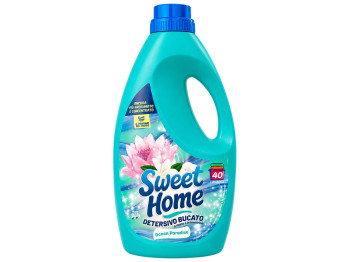 Концентрированный гель для стирки Sweet Home с ароматом океанской свежести, 40 стирок, 2л
