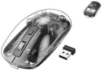 Беспроводная Мышь Hoco GM29 Mysterious dual-mode (2.4G+ Bluetooth) silent Цвет Черный