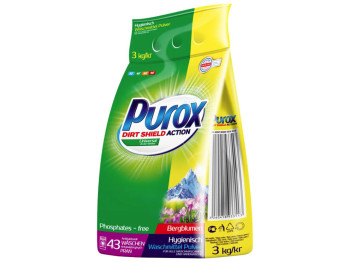 Стиральный порошок бесфосфатный Purox Universal (Color+White) 3кг