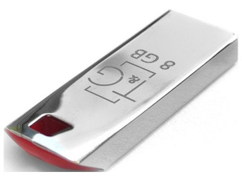 USB флеш-накопичувач T&G 8gb Chrome 115 Колір Сталевий