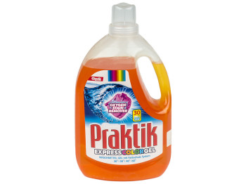 Гель для стирки бесфосфатный Praktik EXPRESS Color 3000мл (73208)