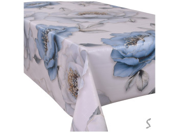 Клейонка Europe, на тканинній основі, ПВХ, 1,40×20м, дизайн Arctic Peony (ціна за рулон)