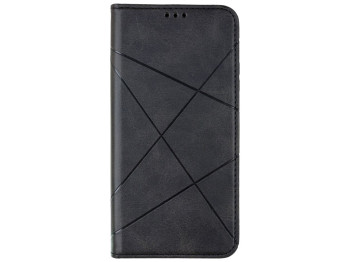 Чехол-книжка Business Leather для Xiaomi Poco M3 / Redmi 9T Цвет Чёрный