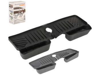 Килимок дренажний для раковини, під кран, силікон, термопластична гума, 45×15см (ціна за 1шт)