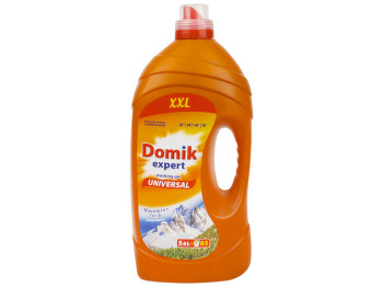 Гель для стирки Domik Expert Горная свежесть, 5,6л