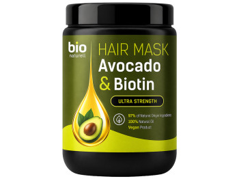 Маска для волос Bio Naturell Ультрасила, с маслом авокадо и кокоса, 946мл