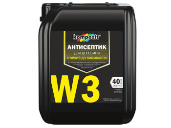 Антисептик W3 Kompozit водостійкий 10л (Композит)