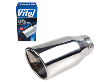 Насадка на глушитель VITOL НГ-0588, вход D64мм, длина 203мм, выход D89мм