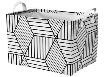 Корзина тканевая Idea Home Geometry, 30x20x18см