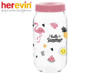 Банка скляна Herevin Hello Summer 1л 59917