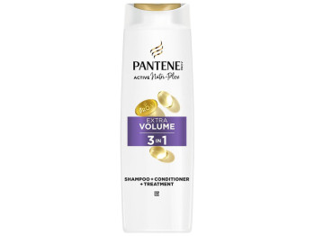 Шампунь Pantene Pro-V Додатковий об'єм 3 в 1, для зміцнення волосся, 325мл