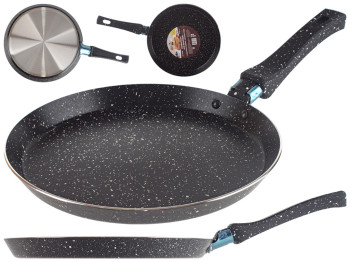 Сковорода для блинов Stenson с мраморным покрытием без крышки 22см