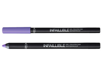 Гелевый карандаш для век LOreal Paris "Infallible" оттенок 011, (фиолетовый) 1г