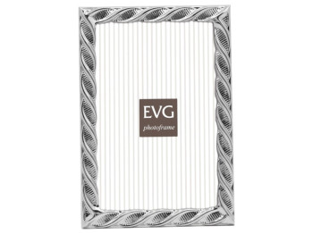Фоторамка EVG, Onix S02 Silver, метал, 10×15 см, 11×16×1,8 см 6900071192168