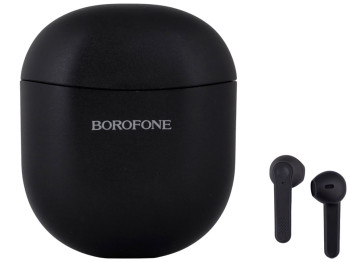 Бездротова Стерео Гарнітура Borofone BE49 Serenity TWS Колір Чорний