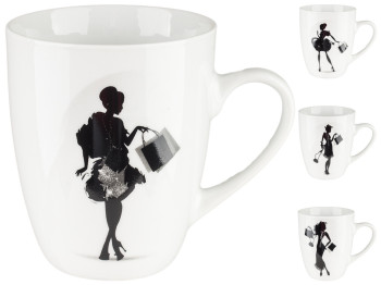 Чашка Дамы с покупками 325мл