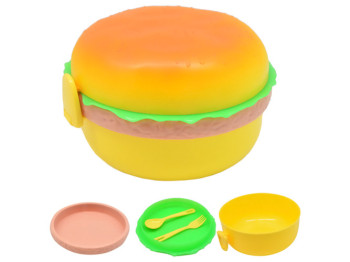 Ланч-бокс Бургер 14,7х14,7х9,7см