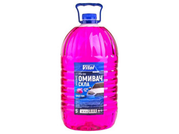 Омыватель стекла зимний Vitol, -12, Бабл Гамм, 5л (VTW-1253)