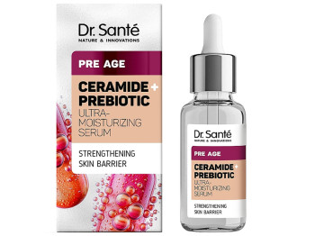 Сироватка для обличчя Dr.Sante Pre Age, з керамідами та пребіотиком, 30мл