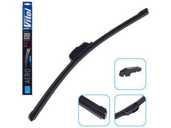 Щетка стеклоочистителя бескаркасная VITOL AERO 15" 38см (VB-15380)