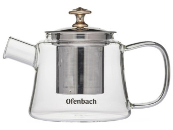Заварник со съемным ситечком Ofenbach, 1,1л