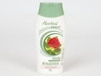 Молочко для зняття макіжу Iris "Женьшеневий" серія "Herbal Care" 200мл.