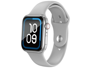 Смарт-часы XO M50 Pro, Bluetooth 5.0, IPS дисплей, 260мАч, ABS пластик, силикон, 160×90×30мм, серый