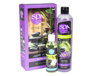 Набор подарочный Spa Aroma "Water lily" (Шампунь-крем-душ 440г+Шампунь-гель-душ 105г)