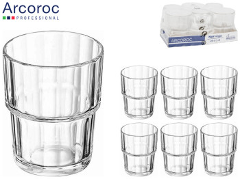 Набор стаканов Arcoroc Norvege низких 250мл (цена за набор 6шт) 16970