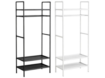 Вешалка-органайзер, нагрузка 40кг, металл, пластик, 68×40×135см