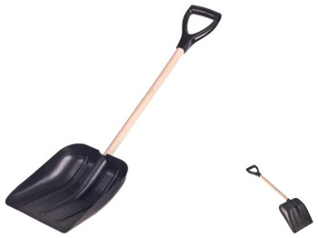 Лопата для снігу з деревяною ручкою, 94см (27х32см) Л-94Д