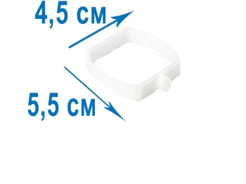 Пружинная скоба Intex 10381 для каркасных бассейнов, пластик, 4,5х4,5