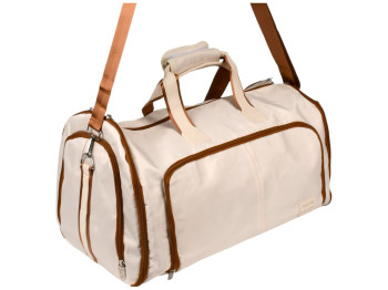 Сумка-портплед, полиэстер, 100×53см, цвет белый