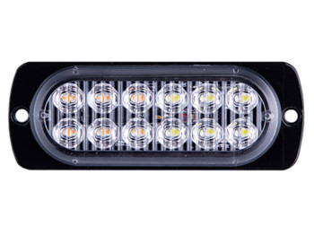 Повторитель габарита 12 LED 12V белый+желтый (AG-ZWD-BSBK-12/W+Y)