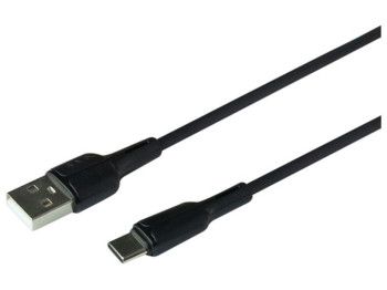 Кабель USB Ridea RC-M121 Prima Type-C 3A Цвет Чёрный