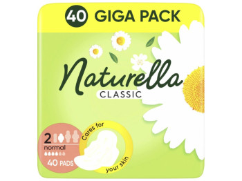 Прокладки гигиенические Naturella Classic Normal, ароматизированные, 4 капли, 40шт