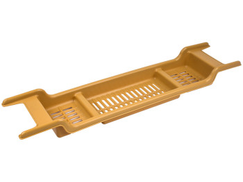 Мыльница поперечная на ванну (цвет бежевый) Консенсус