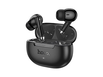 Блютуз стерео гарнитура Hoco EQ24, bluetooth 5.4, сенсорное управление, 320mAh, type‑c, цвет черный